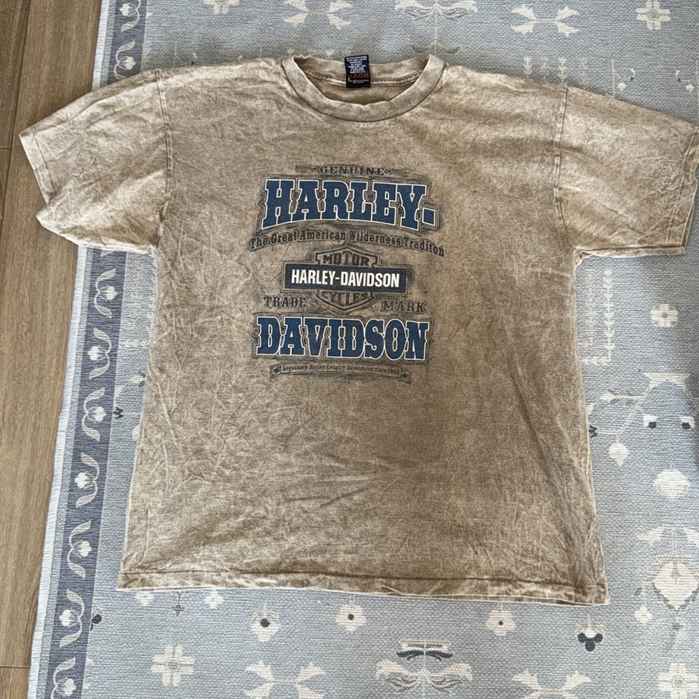*RARE COLOR* HARLEY-DAVIDSON VINTAGE 2000s GREAT AMERICAN WILDERNESS SANTA FE